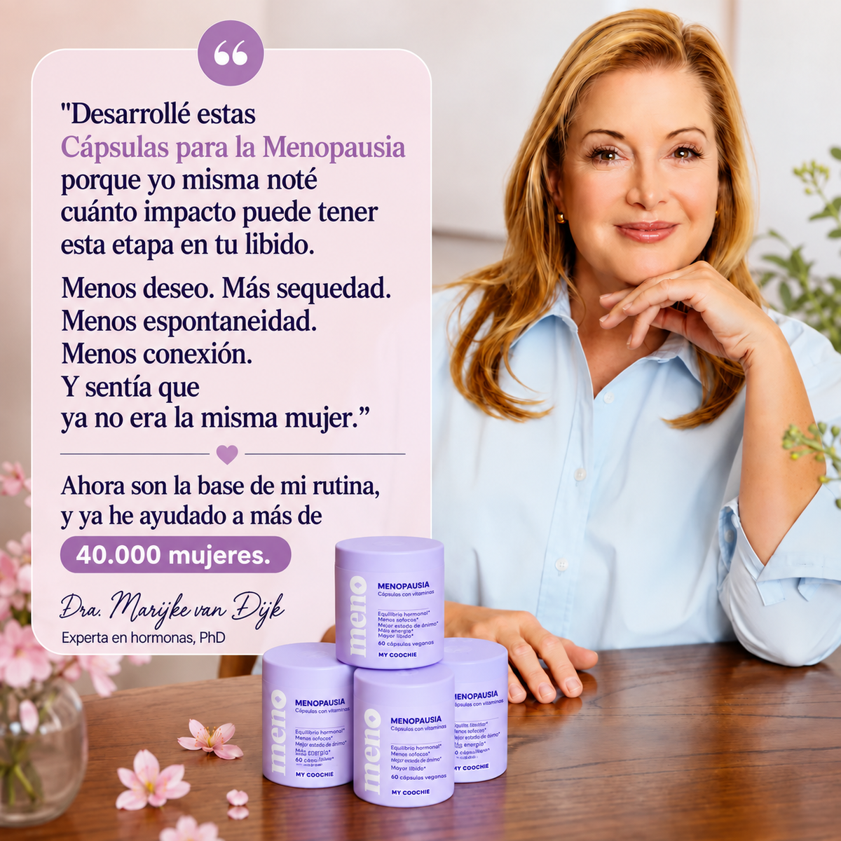 Cápsulas para la Menopausia