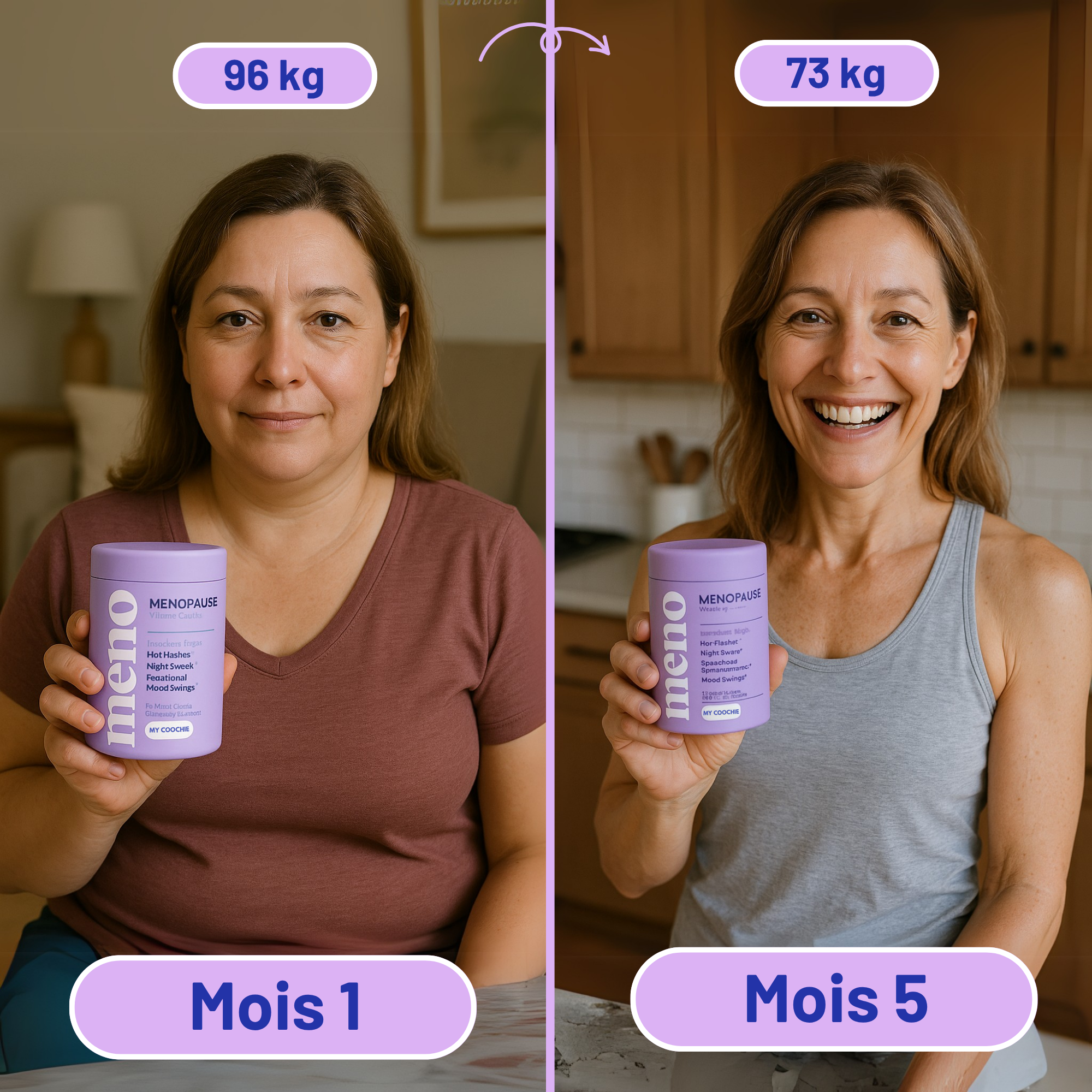 Gélules Minceur Ménopause