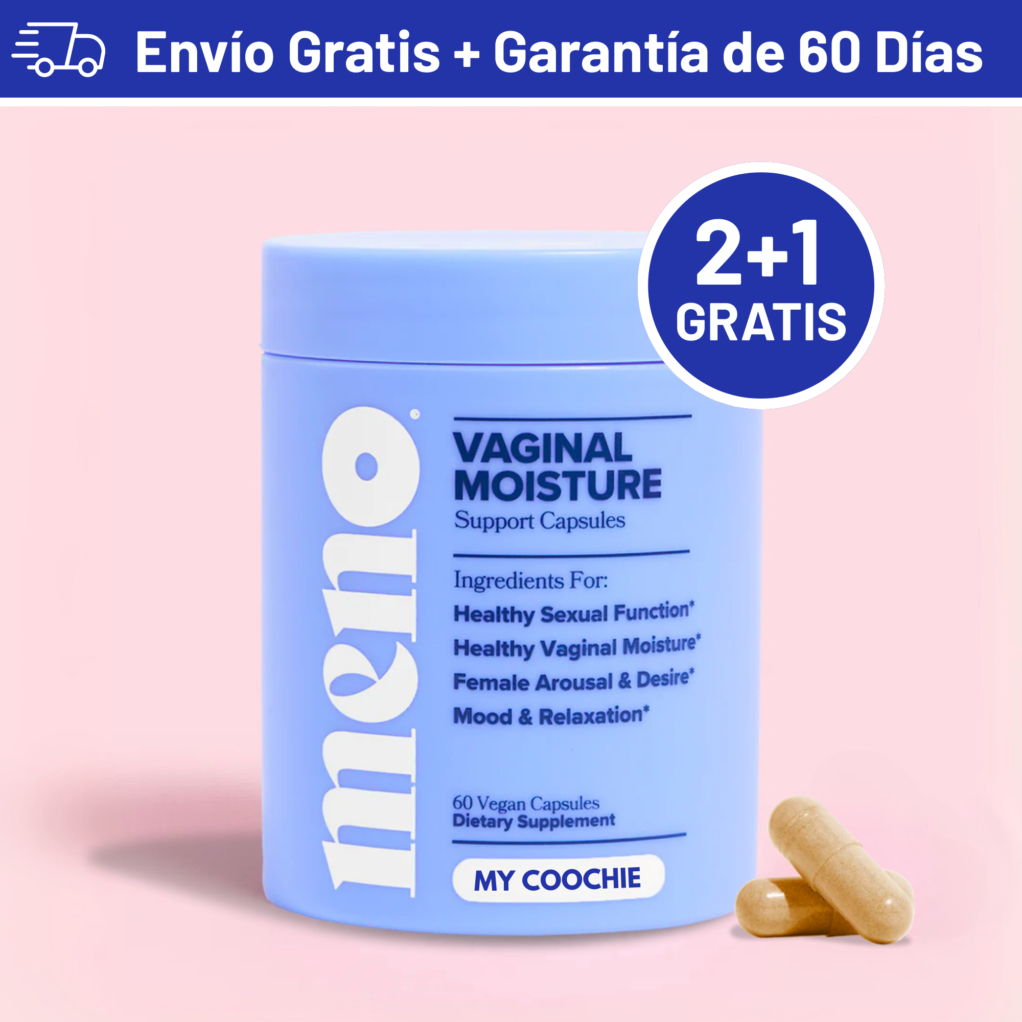 Cápsulas de Hidratación Vaginal