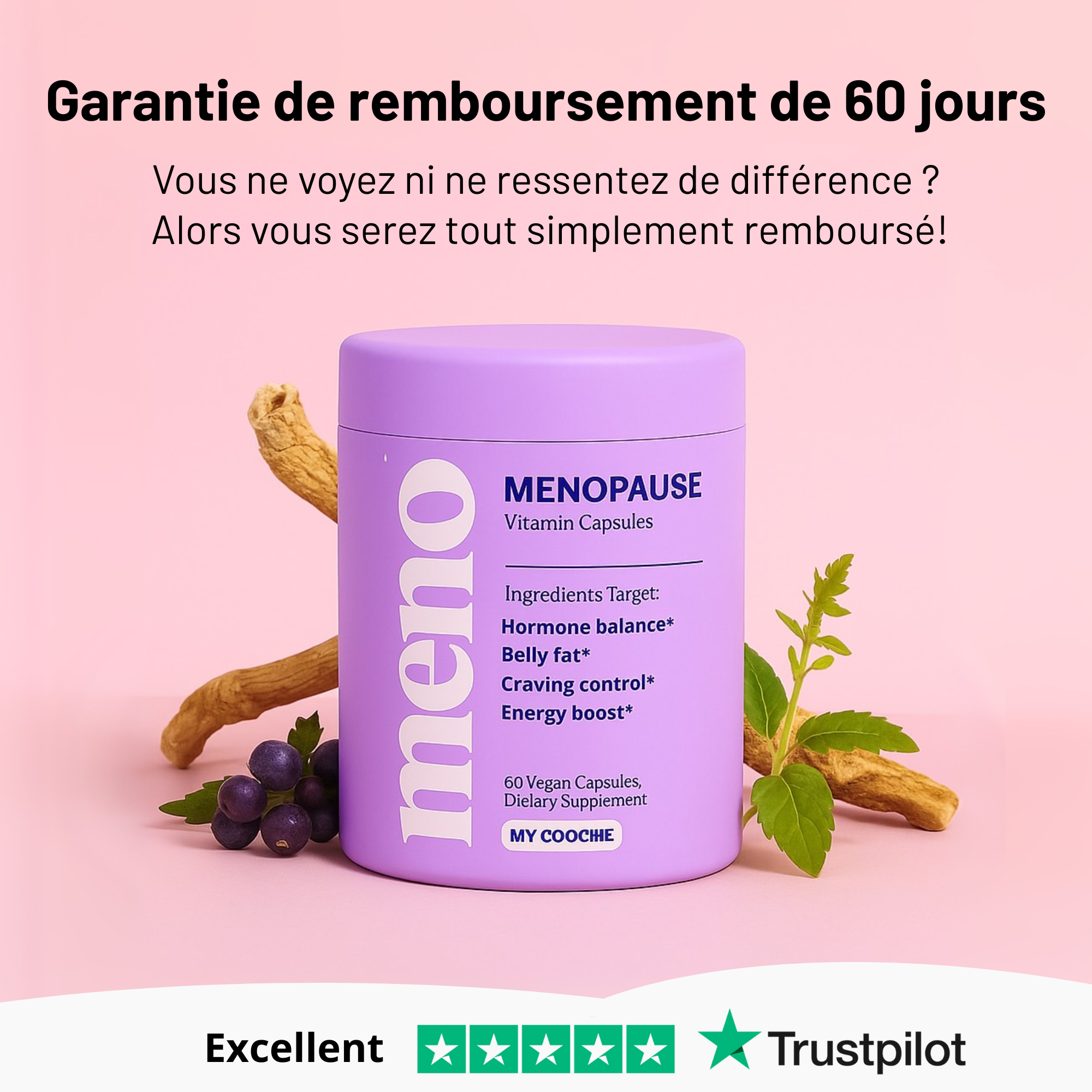 Gélules Équilibre Ménopause